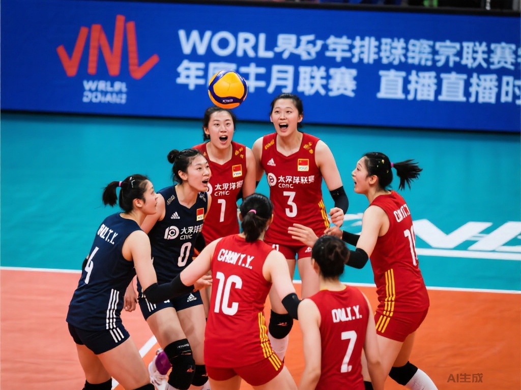 2025年中国女排赛程揭晓，备战日历请查收！
